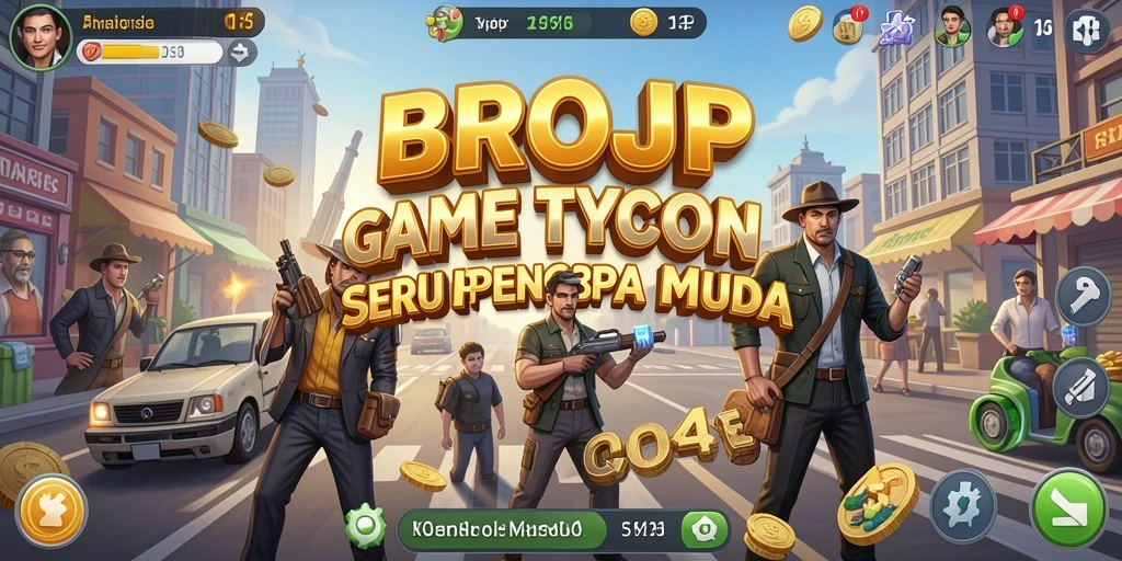 Tampilan gameplay BROJP yang menegangkan dan menyenangkan.