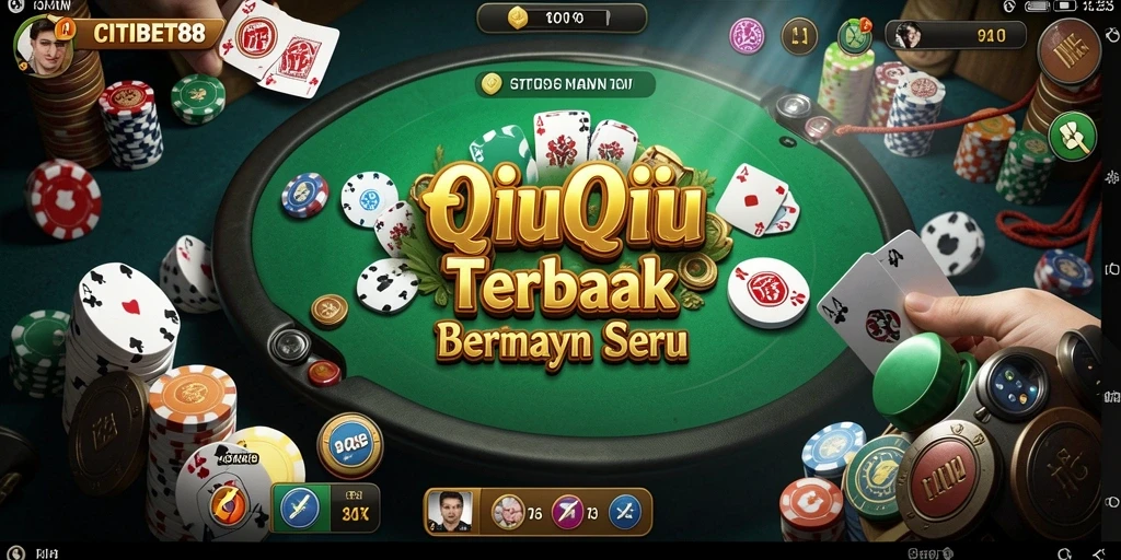 Screenshot CITIBET88 menampilkan gameplay QiuQiu yang menarik.