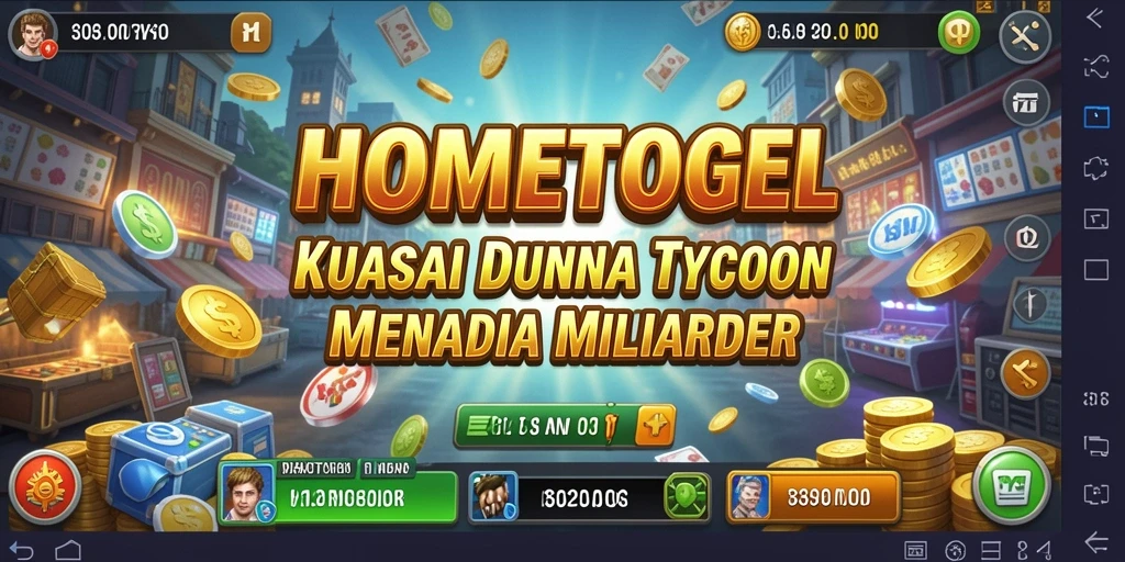 Gameplay seru di dunia Tycoon yang mendebarkan.