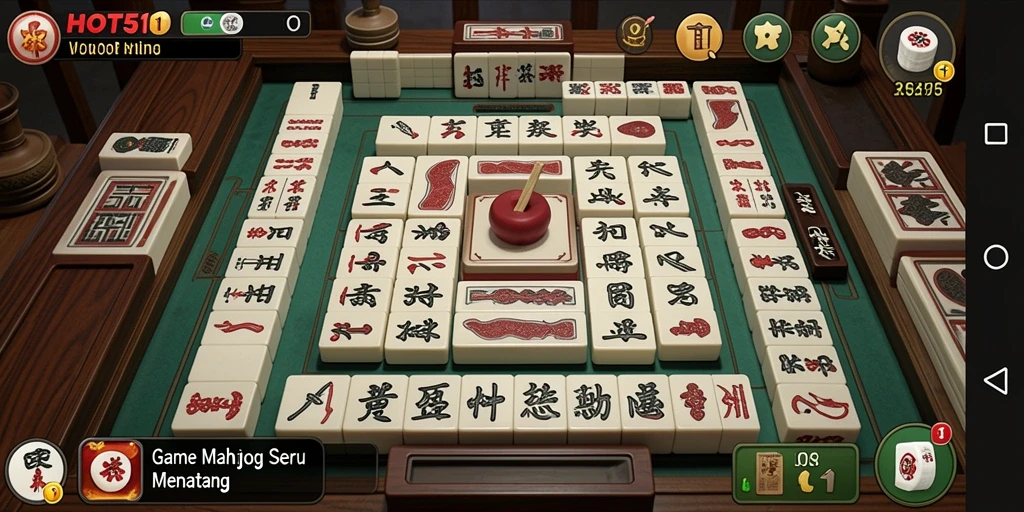 Gameplay menarik dan menantang di HOT51 Mahjong.