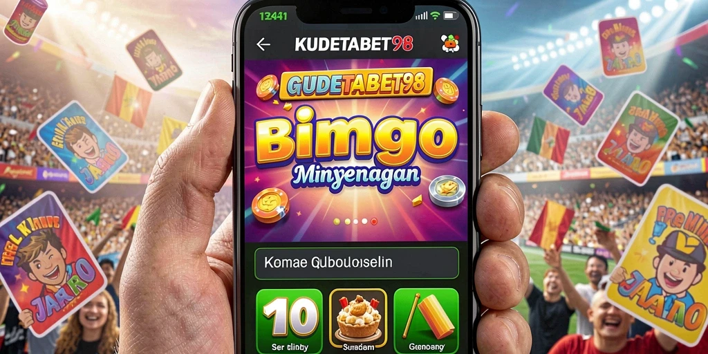 Screenshot gameplay KUDETABET98 yang menampilkan keseruan Bingo.