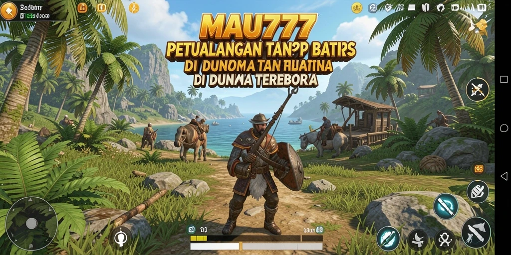 Tampilan gameplay menakjubkan di dunia terbuka MAU777.