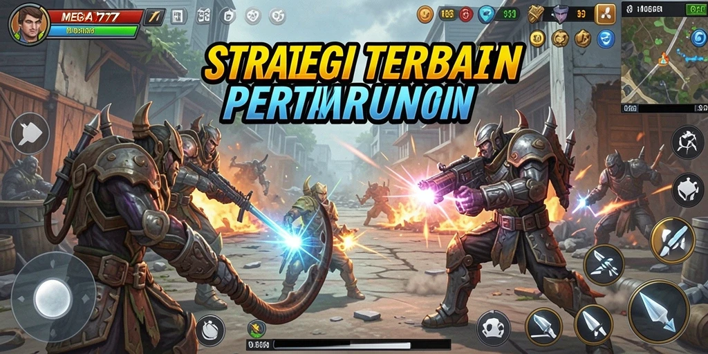Tampilan menarik dari gameplay strategis MEGA777.