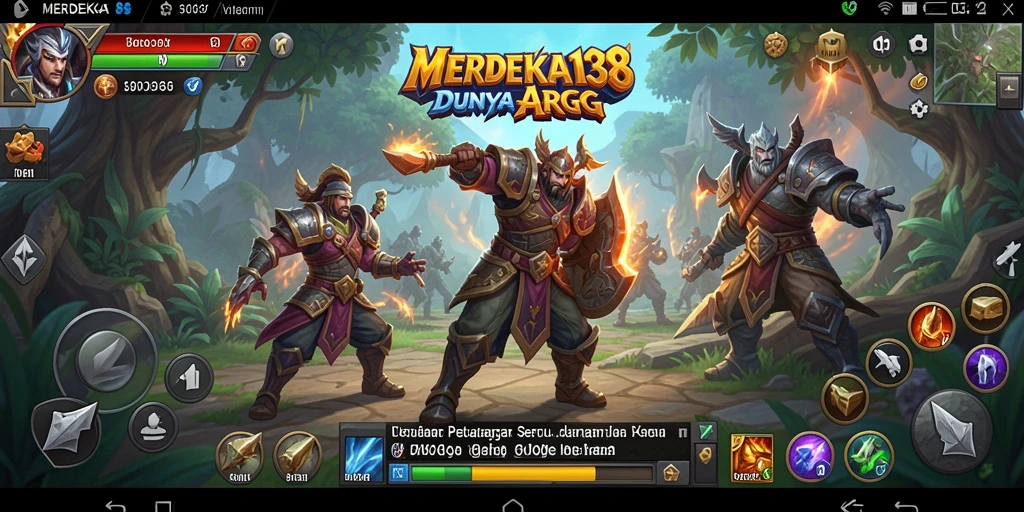 Tangkapan layar gameplay <strong>MERDEKA138</strong> yang penuh aksi dan petualangan.